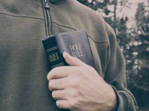 Man with Bible